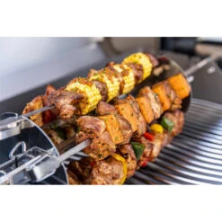 Ensemble De 6 Brochettes Inox Pour Rôtissoire - Napoleon -Broil King Grill Promos Boutique 6 brochettes inox rotissoire napoleon 0629162640086 4