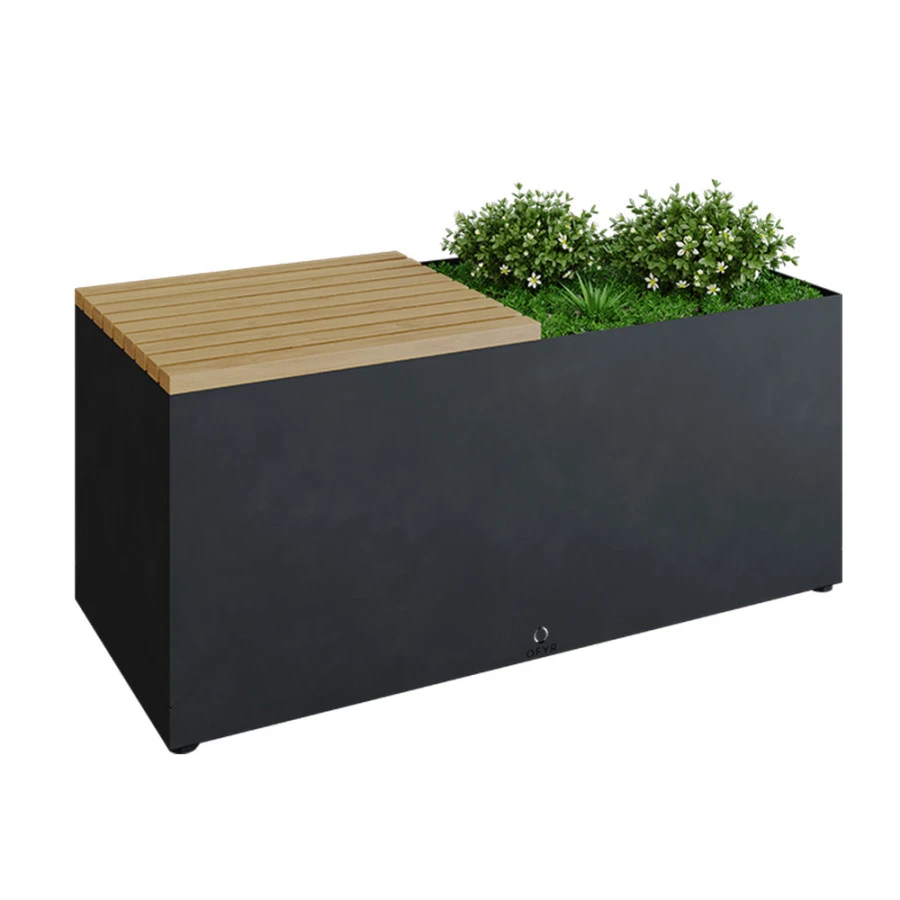 Banc Herb Garden Noir - Ofyr 1 Banc Herb Garden Noir - Ofyr