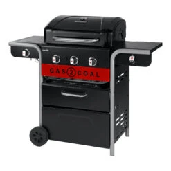 Barbecue Hybride Gaz Et Charbon De Bois Gas2Coal 2.0 330 - Char-Broil -Broil King Grill Promos Boutique barbecue gas2coal 330 hybride charbon gaz charbroil 4260547594431 3