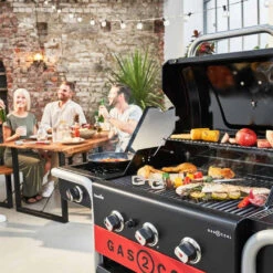 Barbecue Hybride Gaz Et Charbon De Bois Gas2Coal 2.0 330 - Char-Broil -Broil King Grill Promos Boutique barbecue gas2coal 330 hybride charbon gaz charbroil 4260547594431 5
