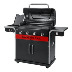 Barbecue Hybride Gaz Et Charbon Gas2Coal 440 - Char-Broil -Broil King Grill Promos Boutique barbecue gas2coal 440 hybride gaz et charbon charbroil 4260547594448 2