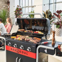 Barbecue Hybride Gaz Et Charbon Gas2Coal 440 - Char-Broil -Broil King Grill Promos Boutique barbecue gas2coal 440 hybride gaz et charbon charbroil 4260547594448 4