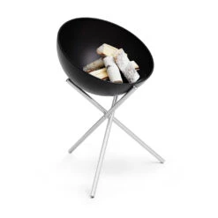 Brasero Rond En Acier émaillé Bowl + Trépied + Plancha - Höfats -Broil King Grill Promos Boutique bowl hofats pied haut plancha 4260447331020 9