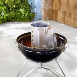 Cheminée D'allumage Weber Petit Modèle Barbecue Smokey Joe -Broil King Grill Promos Boutique cheminee dallumage weber petit modele smokey joe 0077924019494 3