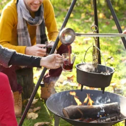 Cocotte 9L En Fonte Trépied Junko - Barbecook -Broil King Grill Promos Boutique cocotte 9l fonte 5400269227210 3