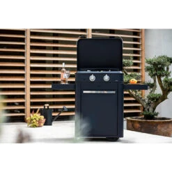 Combo Plancha Gaz Enosign 65 Bleu (Chariot Et Capot) - ENO* -Broil King Grill Promos Boutique combo plancha enosign 65 bleu capot eno chariot 3224780040040 2