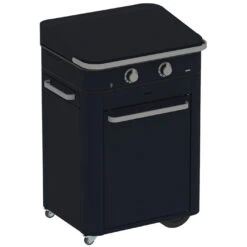 Combo Plancha Gaz Enosign 65 Bleu (Chariot Et Capot) - ENO* -Broil King Grill Promos Boutique combo plancha enosign 65 bleu capot eno chariot 3224780040040 5