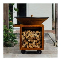 Couvercle Pour Brasero 100 Cm - Ofyr 5 Couvercle Pour Brasero 100 Cm - Ofyr -Broil King Grill Promos Boutique couvercle protection acier Ofyr 7430440799753 2