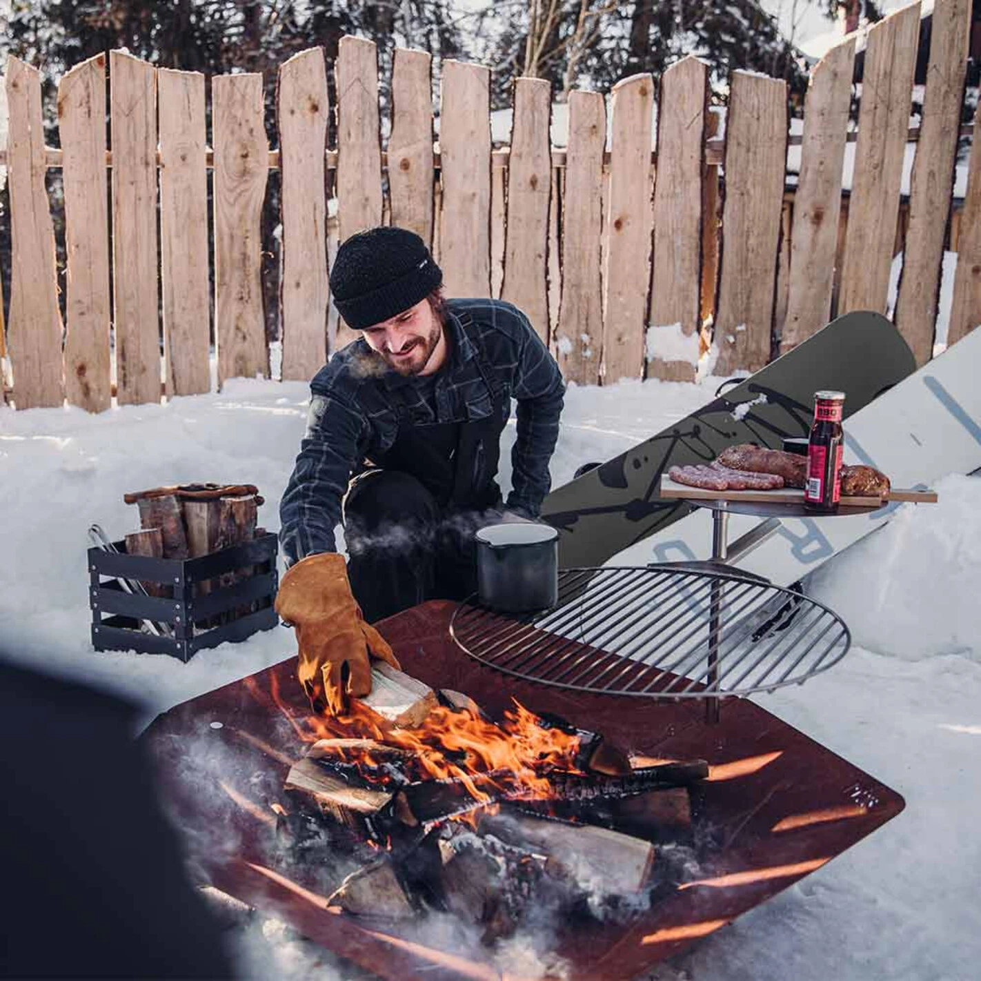 Grille Brasero ⌀55 Cm Inox Pour Triple Höfats 5 Grille Brasero ⌀55 Cm Inox Pour Triple Höfats – Image 5