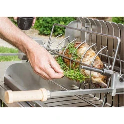 Barbecue Charbon Irissarry Inox + Tournebroche - Le Marquier 5 Barbecue Charbon Irissarry Inox + Tournebroche - Le Marquier -Broil King Grill Promos Boutique irissarry inox a poser le marquier 3339380060333 2