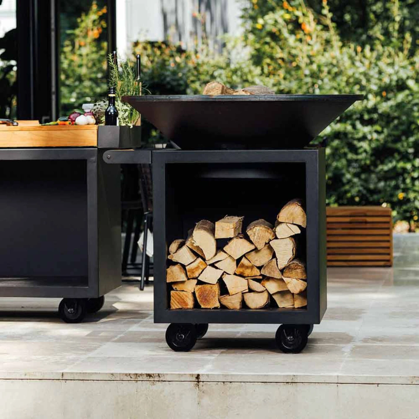 Brasero Plancha Classic Storage Pro 100 Noir + Housse - Ofyr 3 Brasero Plancha Classic Storage Pro 100 Noir + Housse - Ofyr – Image 3