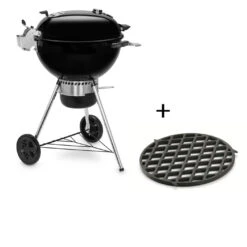 Broil King Grill Promos Boutique 32 Weber Pack Barbecue Charbon MasterTouch GBS Premium E-5770 + Grille De Saisie