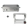 Pack Plancha Gaz Design 65 Cm + Desserte Plein Air - Krampouz