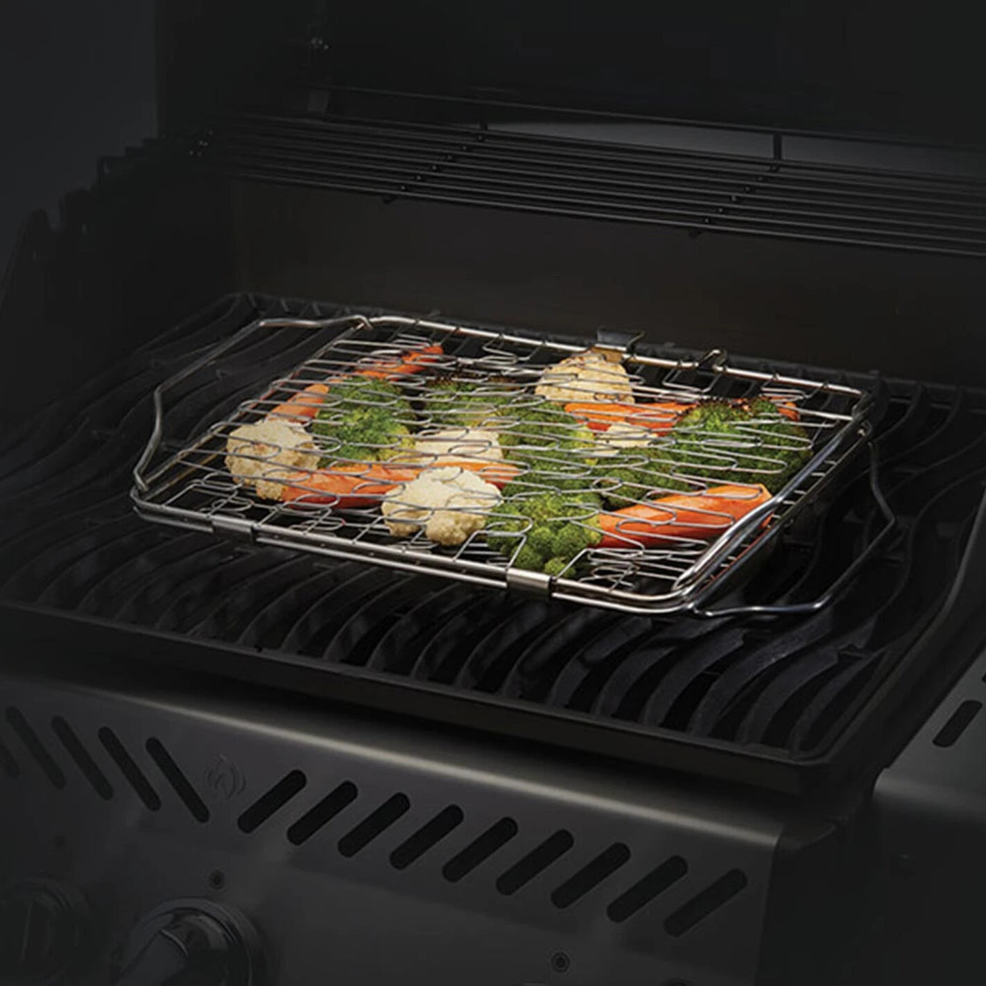 Panier De Cuisson Légumes/poisson En Inox - Napoleon 2 Panier De Cuisson Légumes/poisson En Inox - Napoleon – Image 2