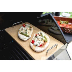 Pierre à Pizza Méridian / Titan Rectangle + Poignées - Cadac -Broil King Grill Promos Boutique pierre pizza rectangulaire pour bbq meridian titan cadac 6001773983945 2