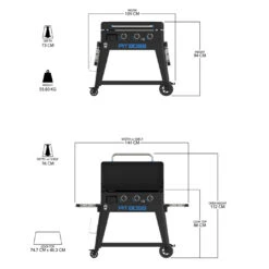 Plancha Gaz Ultimate 3 Brûleurs + Chariot - Pit Boss* -Broil King Grill Promos Boutique plancha 3 feux ultimate pit boss 0684678108109 6