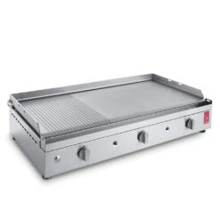 Plancha Gaz Chef 80 Lisse Rainurée - Planet -Broil King Grill Promos Boutique plancha gaz planet chef 80 lisse rainuree 8033945788858 3