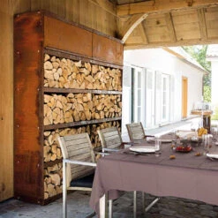 Etagère Range Bois Corten 100 - Ofyr 7 Etagère Range Bois Corten 100 - Ofyr -Broil King Grill Promos Boutique range bois corten 100 2020000020134 3