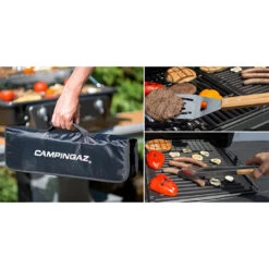 Set 5 Ustensiles Bambou Pour Barbecue Avec Sacoche - Campingaz -Broil King Grill Promos Boutique sacoche 5 ustensiles bambou 3138522058296 3