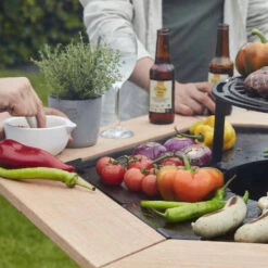 Table D’appoint En Bois Brasero Nestor - Barbecook -Broil King Grill Promos Boutique table appoint nestor barbecook 5404035708088 2